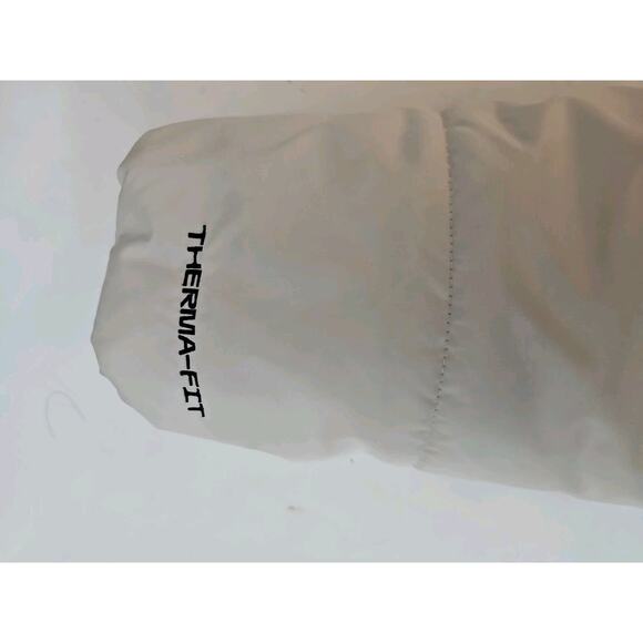 Men's NIKE SPORTSWEAR Therma-fit SYNTHETIC JACKET Size XL BLACK & white Parka - Picture 7 of 9